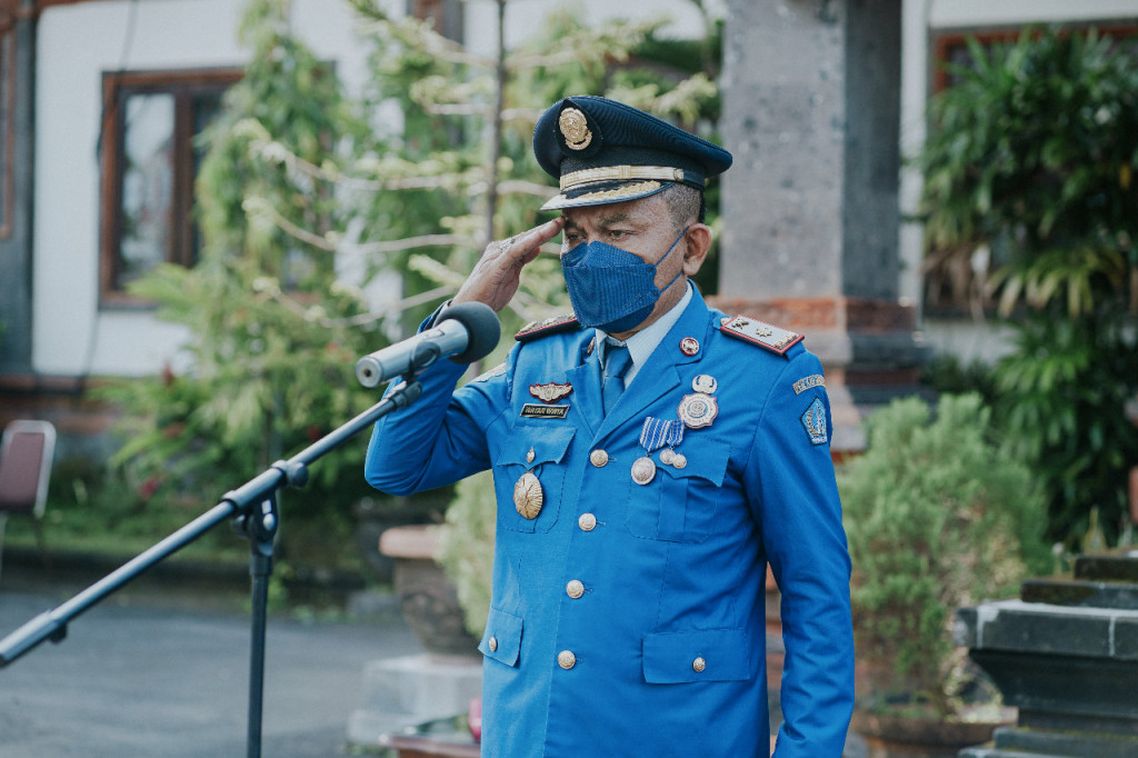 Diskarmat Badung Peringati HUT Pemadam Kebakaran dan Penyelamatan Indonesia Ke-103